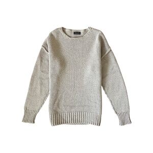 Zara Sweater Mens Medium Rib Knit Pullover Crewneck Classic Soft Blend Casual